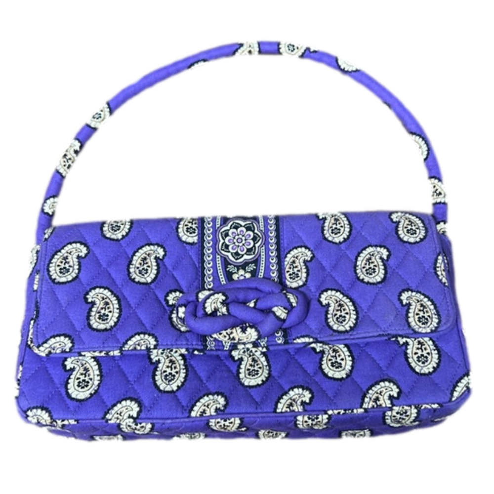New Vera‎ Bradley Simply Violet Purse never used beautiful pattern great gift
